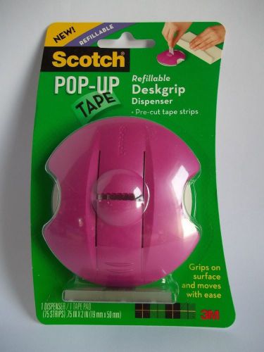 Scotch Pop-Up Tape Dispenser Refillable (2) NIP