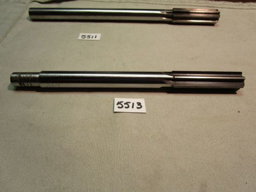 (#5513) used shop made stubby style sf 5/8 inch straight shank chucking reamer for sale
