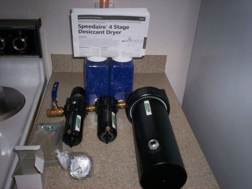 $0 usa fast shipping w/speedaire 2ynl7 desiccant 250 psi dryer, 4 stage, 25 cfm for sale