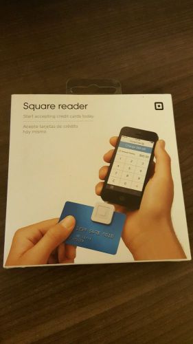 Square Card Reader for Apple and Android devices  *NEW WITH SAME DAY SHIPPING*