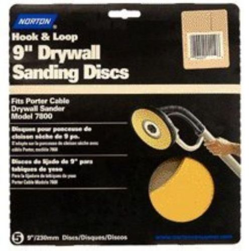 Norton 58171 9-inch p180 drywall discs for sale