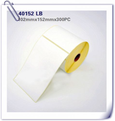 4&#034;x6&#034;   Direct Thermal Label 300 pcs per  Roll For Zebra 2844 Eltron