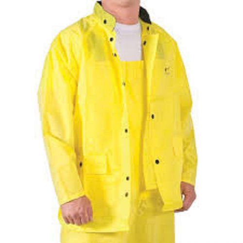 ONGUARD INDUSTRIES PROTECTIVE CLOTHING  48&#034; COAT W/ DETACHED HOOD 3XL