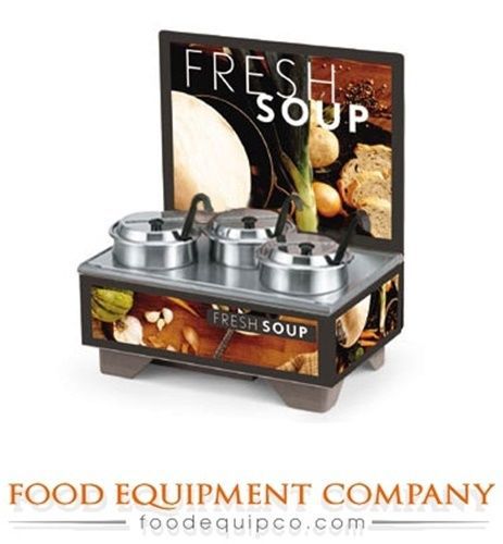 Vollrath 720201102 Full-Size Soup Merchandiser Base Tuscan Menu