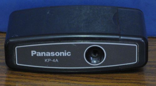 Panasonic KP-4A Electric Pencil Sharpener - Battery Powered - Compact