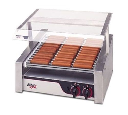 Apw wyott hr-50s hotrod® hot dog grill roller-type 34-3/4&#034; w x 18-5/8&#034;d 765... for sale