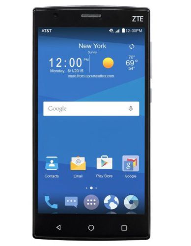 AT&amp;T GoPhone - ZTE Zmax 2 4G with 16GB Memory No-Contract Cell Phone - Black
