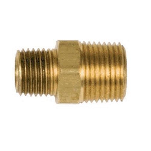 Forney 75533 Brass Reducer Adapter, 3/8&#034; x 1/4&#034;