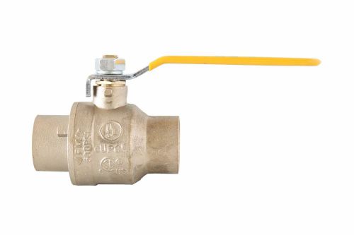 2&#034; inch full port brass ball valve lead free c x c sweat ends for sale