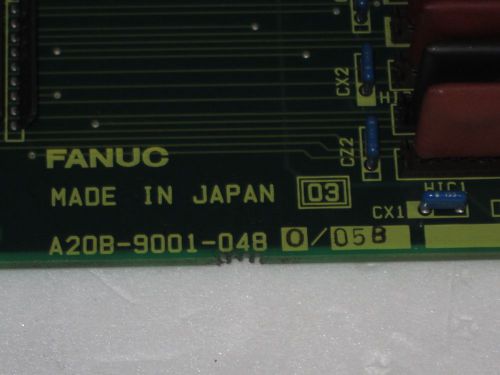 FANUC I/O PC BOARD in A20B-9001-0480 Good working condition.