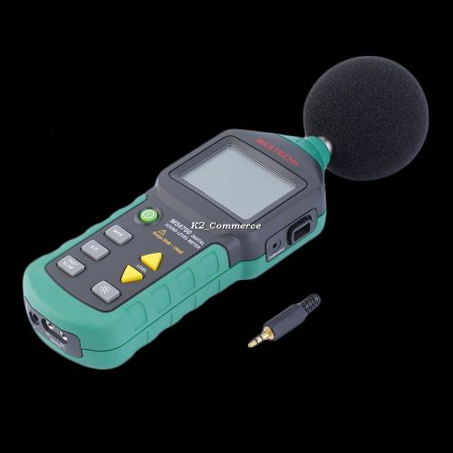 Mastech MS6700 Digital Sound Level Meter Test Measure Decibels 30-130dB K2