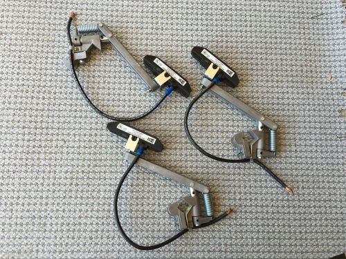 Set of 3 Duct O Wire C-100 V5 Collector Assembly Crane &amp; Hoist 100 A 600V