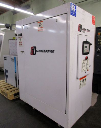 2007 gardner denver 30hp air compressor 125psi with air dryer for sale