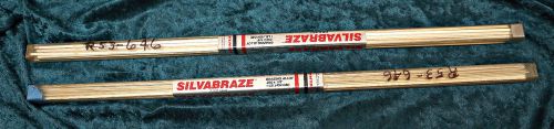 Engelhard  Silvabraze Brazing Rods - R53-646 - P/N B16437 - 2 lb. - 59 Sticks