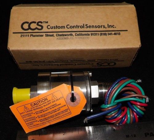 Custom Control Sensor 611GZE8101 CCS, 5PSI, 871358 N2 H2, New in Factory Box