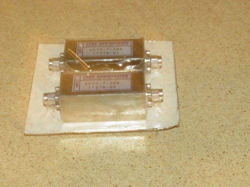 ++ LARK ENGINEERING DP70-7-3BB 11379-02 FILTERS - TWO NEW /SEALED (A1)