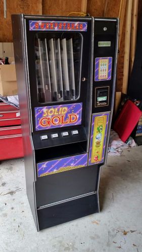 4 Column Pull Tab Machine Used Sweepstakes Solid Gold