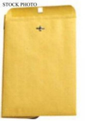 100 Staples Brown Kraft Clasp Envelopes 187021,9x12-NIB
