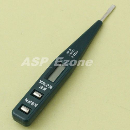 Lcd digital electric pen induction test pencil ac dc12-250v for sale