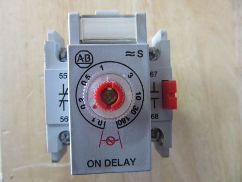 Allen bradley 196-fta pneumatic timer .1 - 180 seconds new!!! free shipping for sale