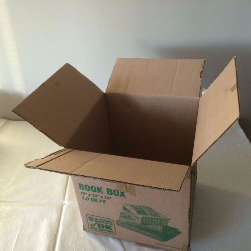 7 CORRUGATED U-HAUL 12&#034; x 12&#034; x 12&#034; MOVING or SHIPPING BOOK BOXES