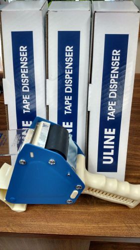 3 NEW Uline H-150 2-Inch Hand-Held Industrial Side Loading Tape Dispenser 1