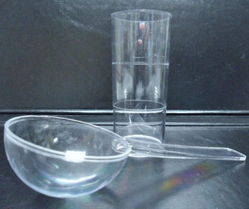 New alginate impression material measuring scoop + cylinder tube kit clear for sale