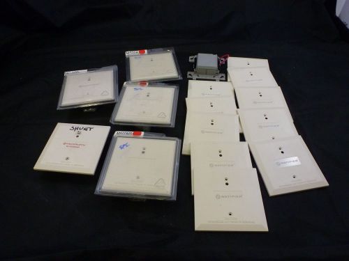 lot of NOTIFIER CONTROL MODULES with extra plate covers