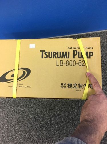 Tsurumi Pump LB-800-62 Water Pump 4920 GPH, 1 HP, 2&#034; Port, 60 HZ, 115 V*
