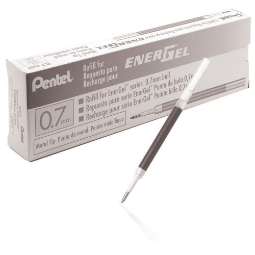 Pentel Refill Ink for BL57/BL77 EnerGel Liquid Gel Pen Box of 12 0.7mm Metal ...
