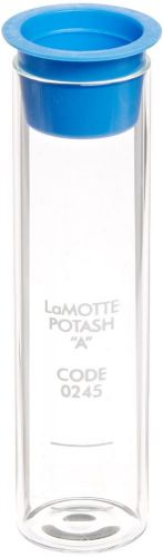 Lamotte 0245 &#039;potash a&#039; printed test tube without cap, new for sale