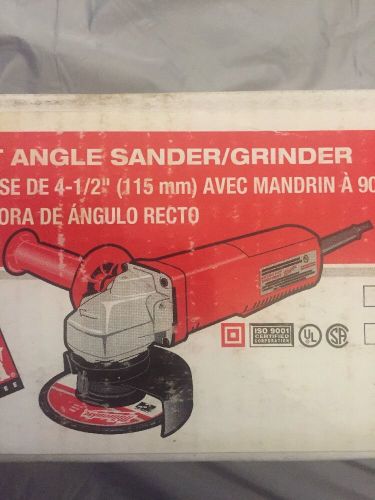 Milwaukee 4-1/2&#034; right angle sander/ grinder for sale