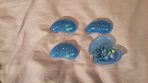 LOT OF 4 PAIR OF FUSION BY HOWARD LEIGHT EARPLUGS