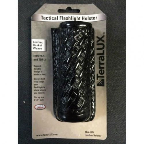 Terralux tla-h05 flashlight holster for tt-5 &amp; tdr-2 bw leather for sale