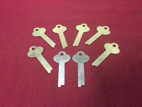 Ilco Flat Steel 1270 Key Blanks, Set of 8 - Locksmith