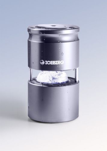 Icebirg lite | revolutionary ice ball press (gray) *usa lifetime warranty* for sale