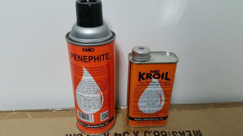 1 CAN OF  KANO PENEPHITE 13 OZ  + 1 CAN OF  KROIL 8 OZ THE OIL THAT CREEPS