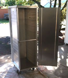 RESTAURANT/BAKERY/CATERING SHEET PAN TRANSPORT CABINET ON WHEELS, EX. CONDITION!