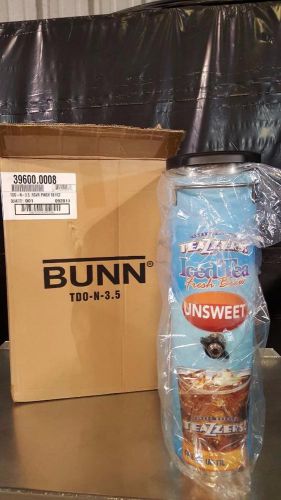 Bunn TDO-N-3.5 Narrow Iced Tea Dispenser 3.5 Gallon