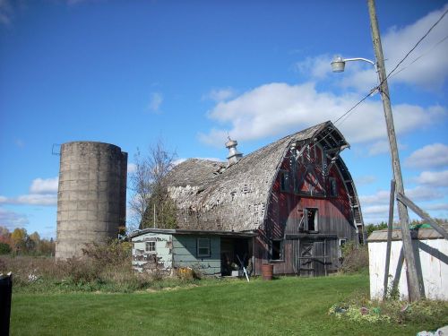 BARN FOR SALE You Take Down and move includes Cupola Weathervane Northern WI