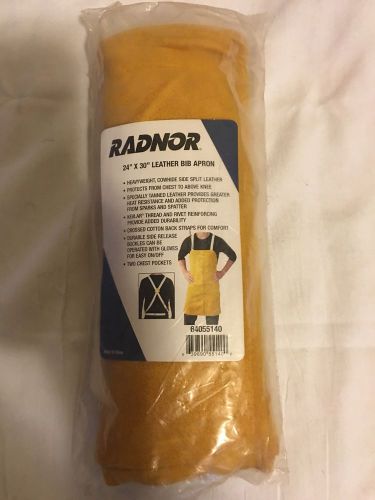Radnor Leather Welding Bib Apron