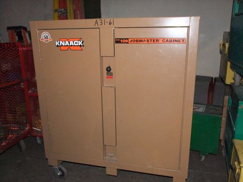 Knaack 109 JOBMASTER Storage Cabinet 48 Cu.ft. Steel Construction Strong Box ID1
