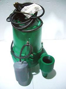 Hydromatic 1/2hp submersible sewage pump skv50aw1 115v 12a read description for sale