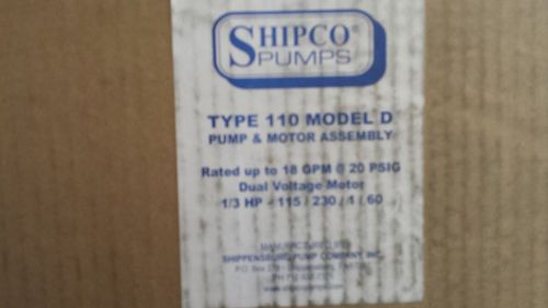 Shipco Type 110 Model.D Boiler Condendate Pump