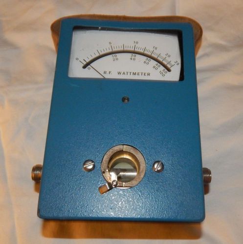 COAXIAL DYNAMICS 81000-A DIRECTIONAL R.F. WATTMETER IMPEDENCE 50 OHM