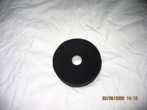 BLACK MEDICAL TAPE   1 roll   1.5&#034;x10yds.     * COSMETIC SECONDS *