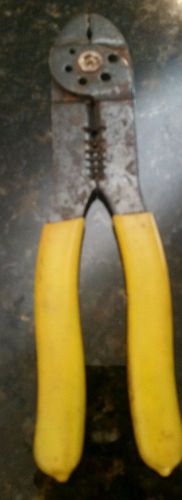 Vintage vaco 1930 electrician hand tools wire cutters strippers bolt for sale