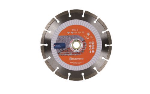 (5) 7&#034; HUSQVARNA 542761412 TSD S-Dri Disc Segmented Diamond Blade FREE SHIPPING
