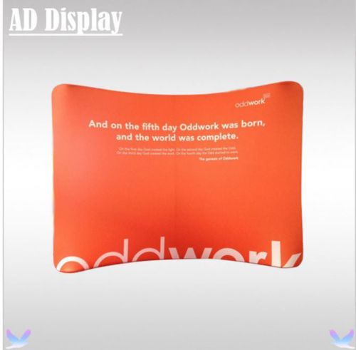 10ft x 7.5ft Tension Fabric  portable Exhibition show Advertising Banner Stand
