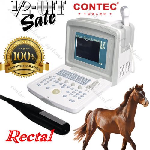 CONTEC VET Veterinary Portable Ultrasound Scanner 6.5M Rectal Probe Good Quality